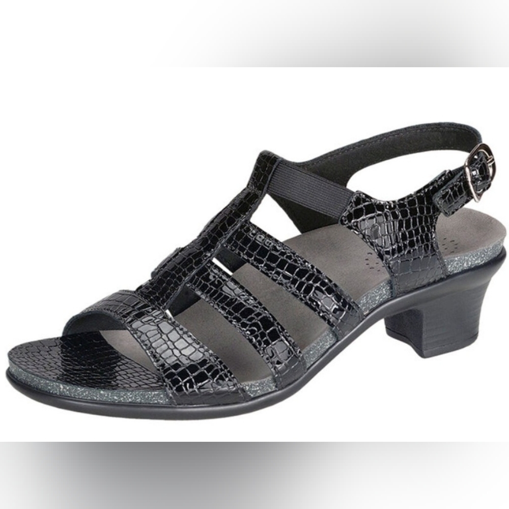SAS Allegro Black Shoes Size 7M